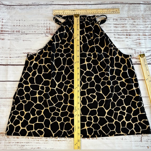 Michael Kors Animal Print Halter Top - Picture 7 of 12
